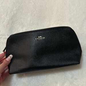 Coach Black Cosmetic Bag